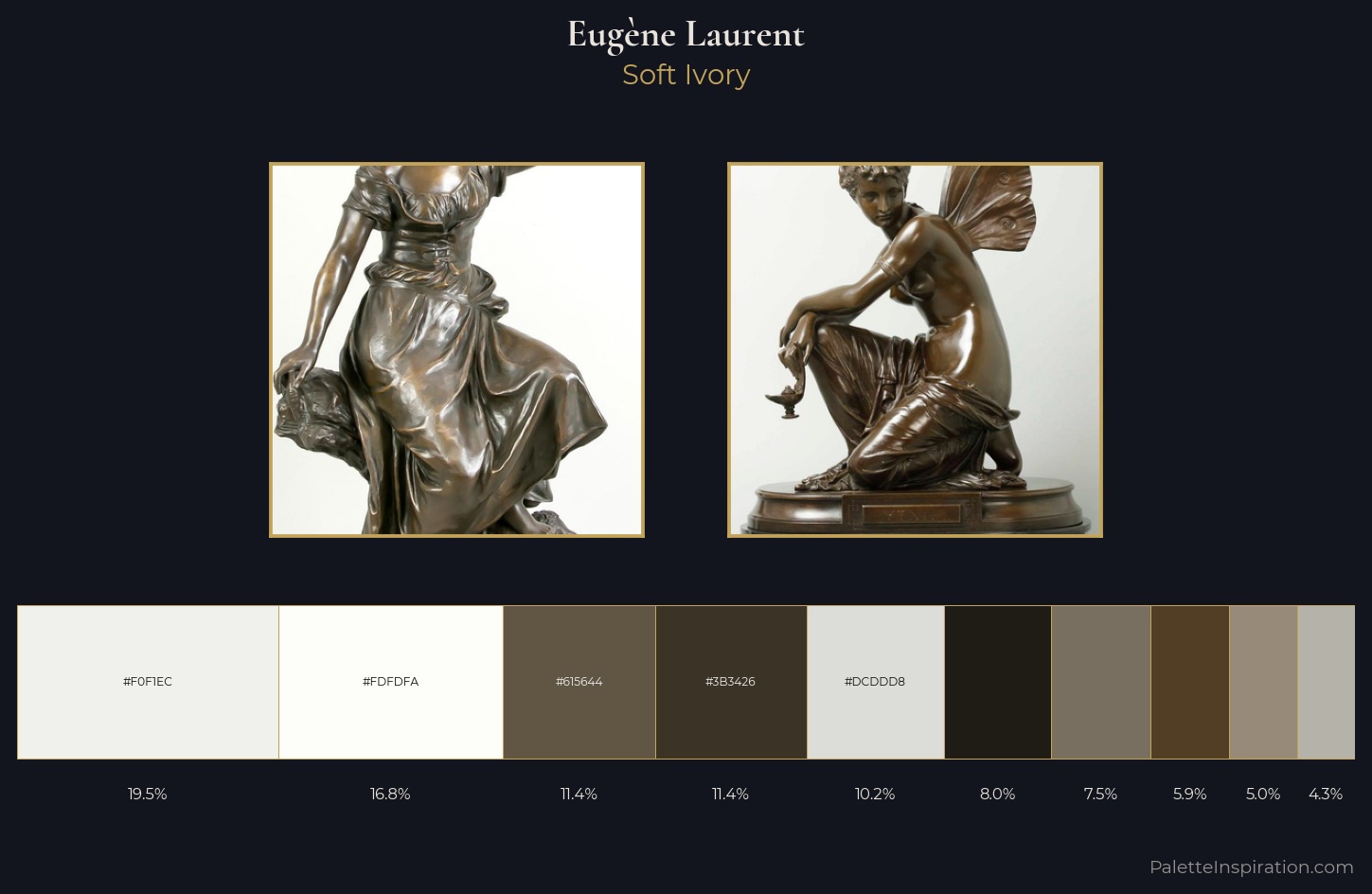 Eugène Laurent Palette 1 — Soft Ivory