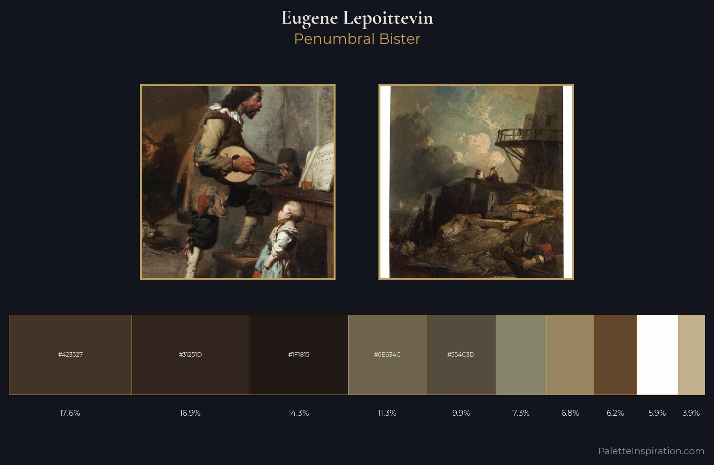 Eugene Lepoittevin Palette 2 — Penumbral Bister