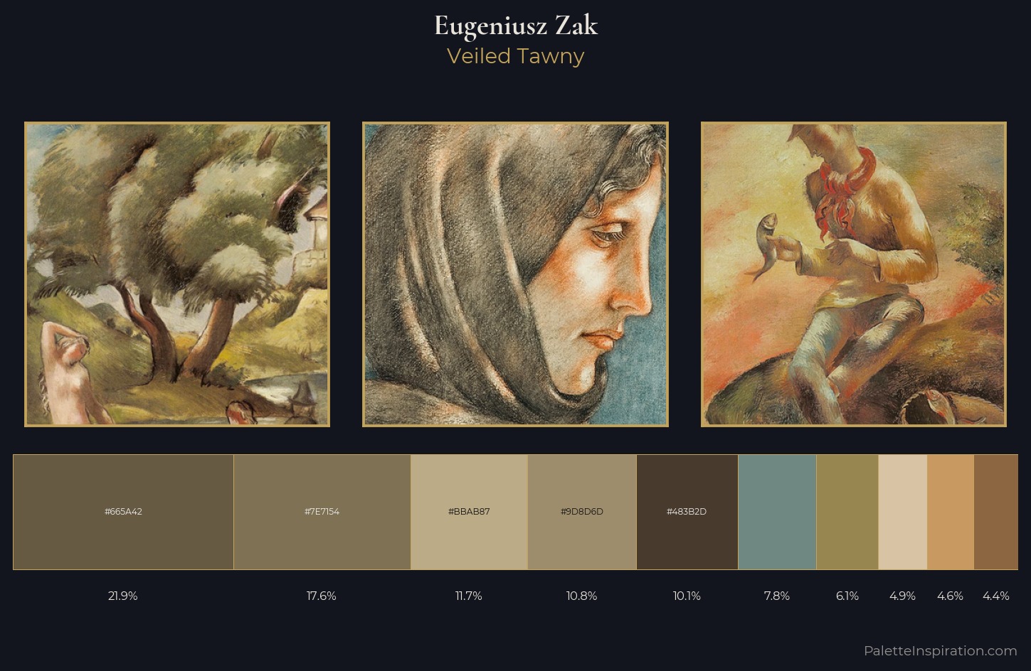 Eugeniusz Zak Palette 2 — Veiled Tawny