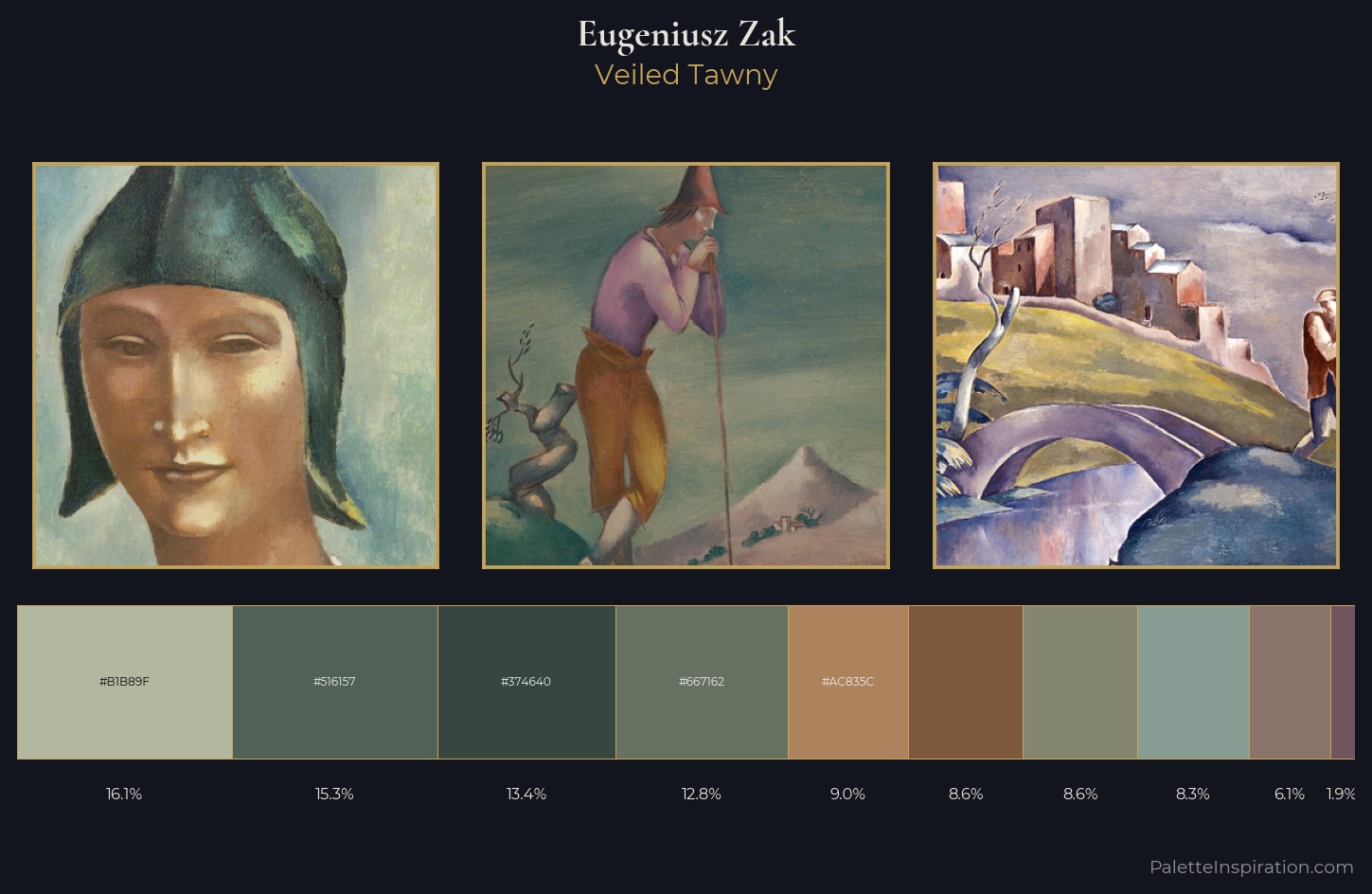 Eugeniusz Zak Palette 3 — Veiled Tawny