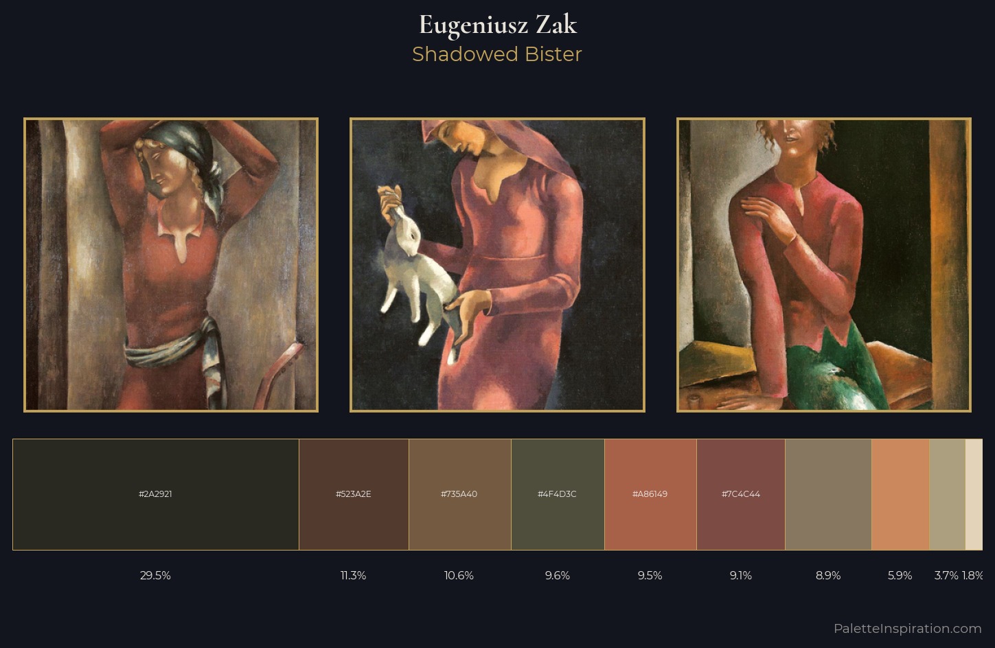 Eugeniusz Zak Palette 4 — Shadowed Bister