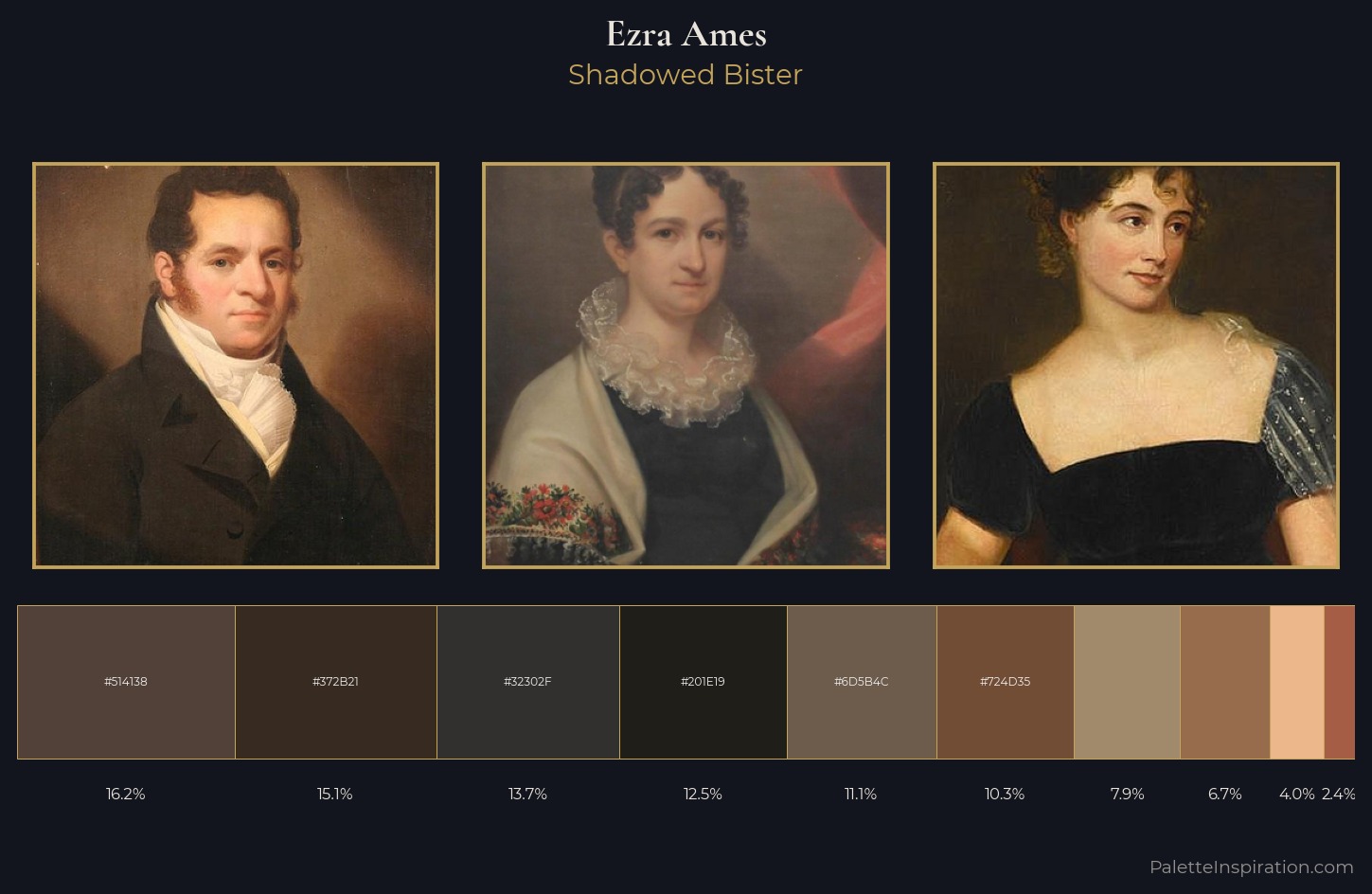 Ezra Ames Palette 3 — Shadowed Bister