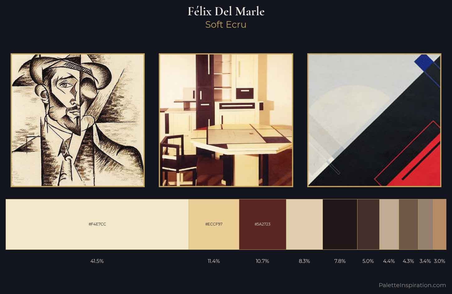 Félix Del Marle Palette 2 — Soft Ecru