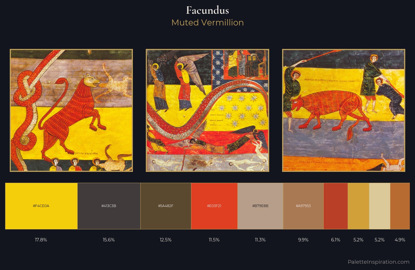 Facundus Palette 3 — Muted Vermillion