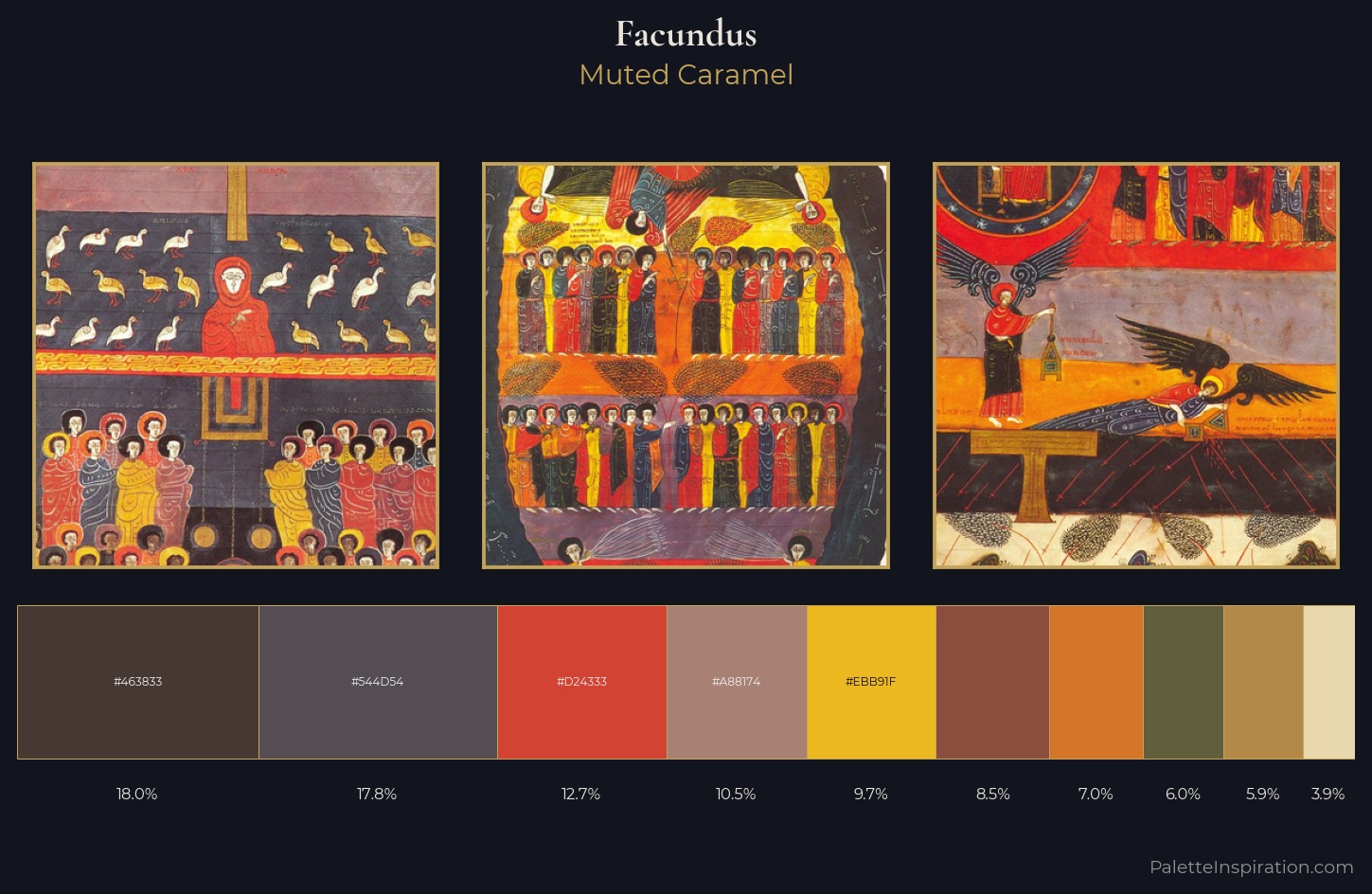 Facundus Palette 6 — Muted Caramel
