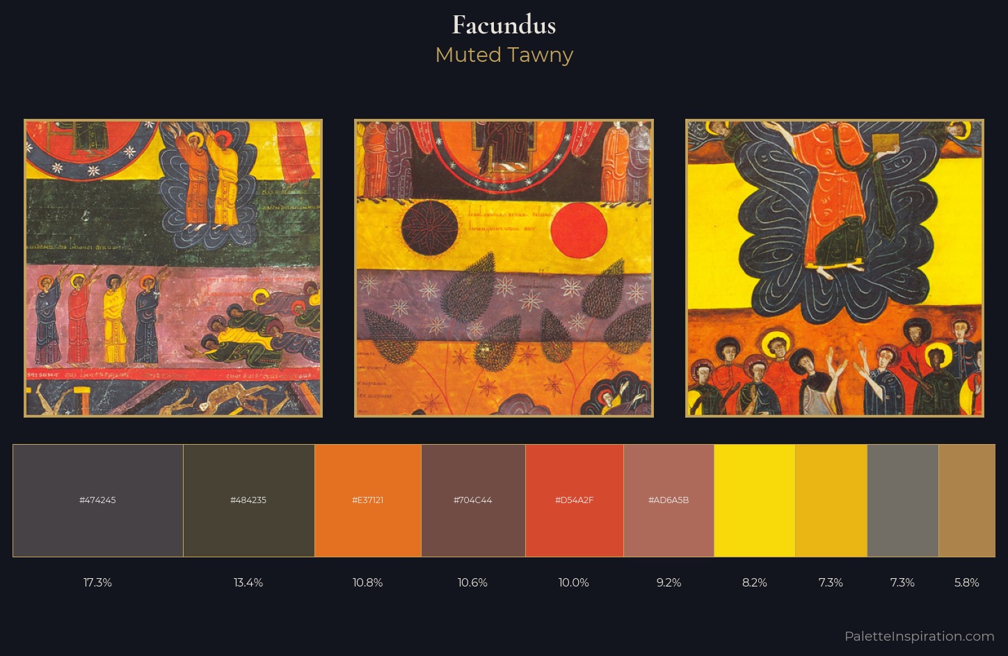Facundus Palette 8 — Muted Tawny