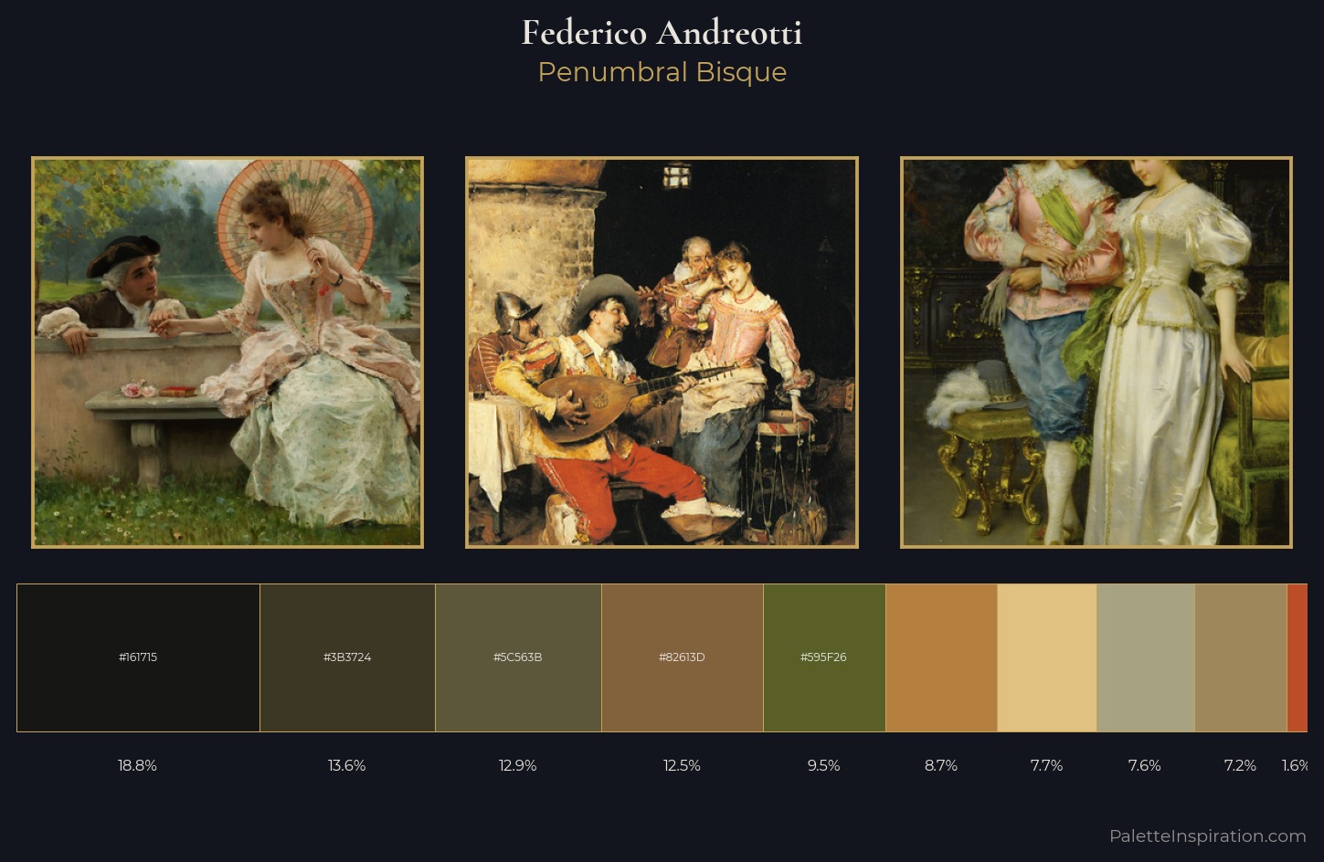 Federico Andreotti Palette 1 — Penumbral Bisque