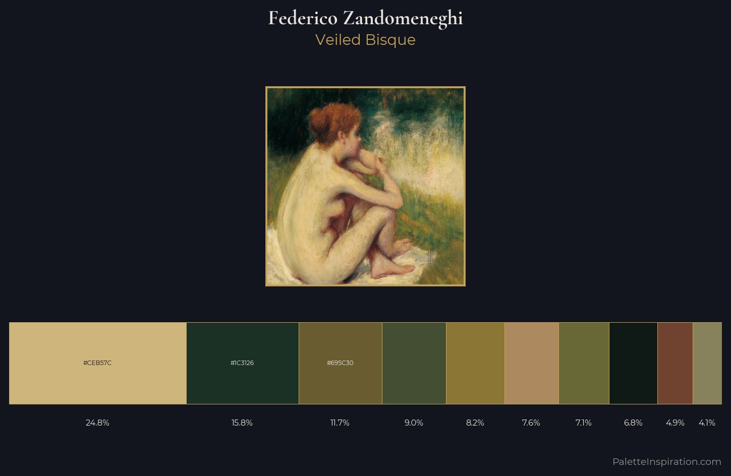 Federico Zandomeneghi Palette 9 — Veiled Bisque