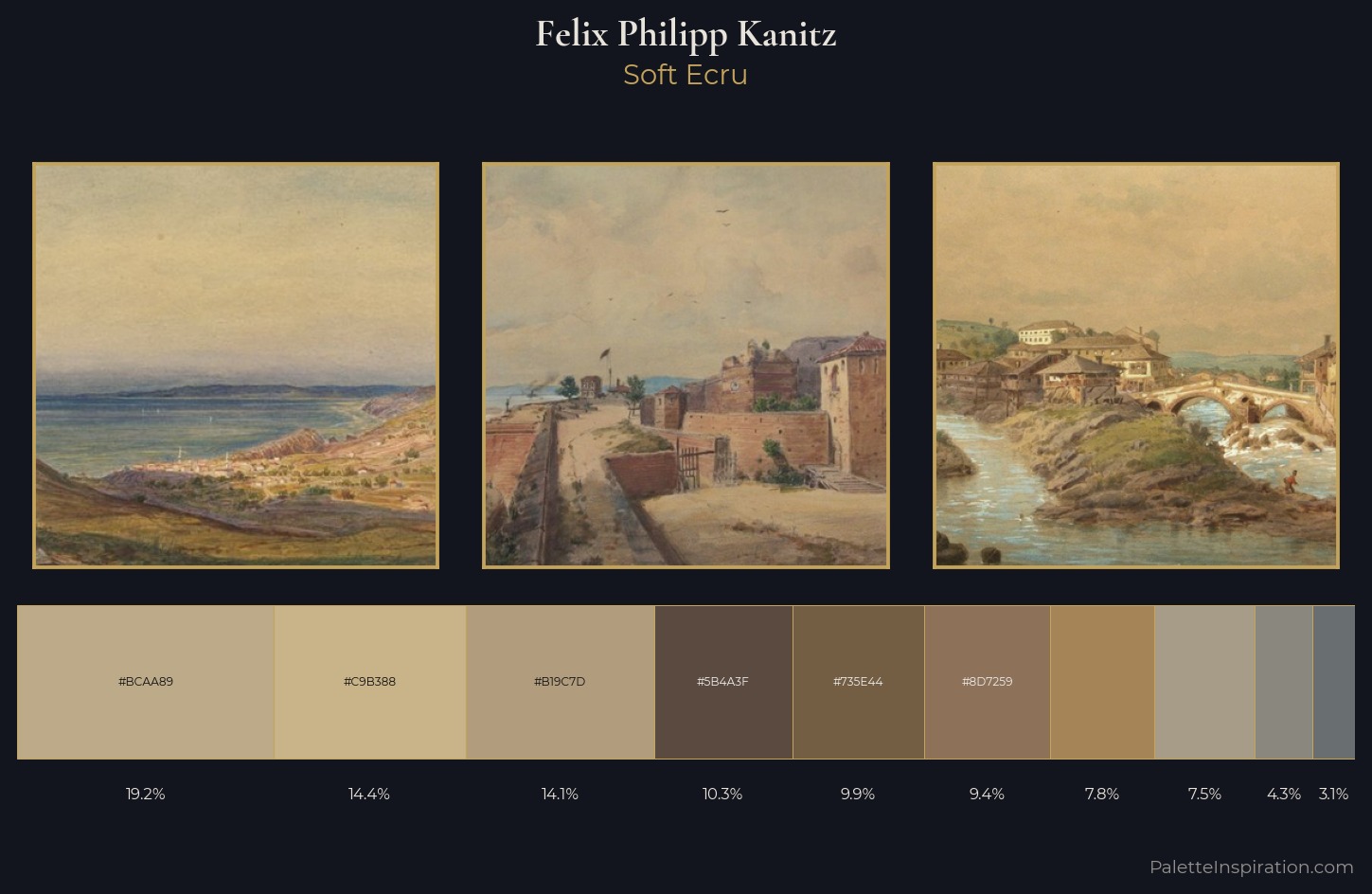 Felix Philipp Kanitz Palette 3 — Soft Ecru