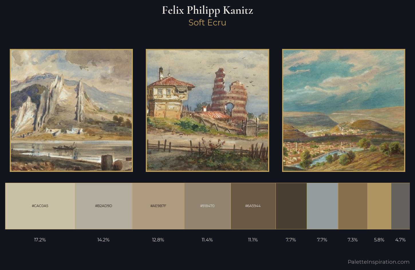 Felix Philipp Kanitz Palette 5 — Soft Ecru