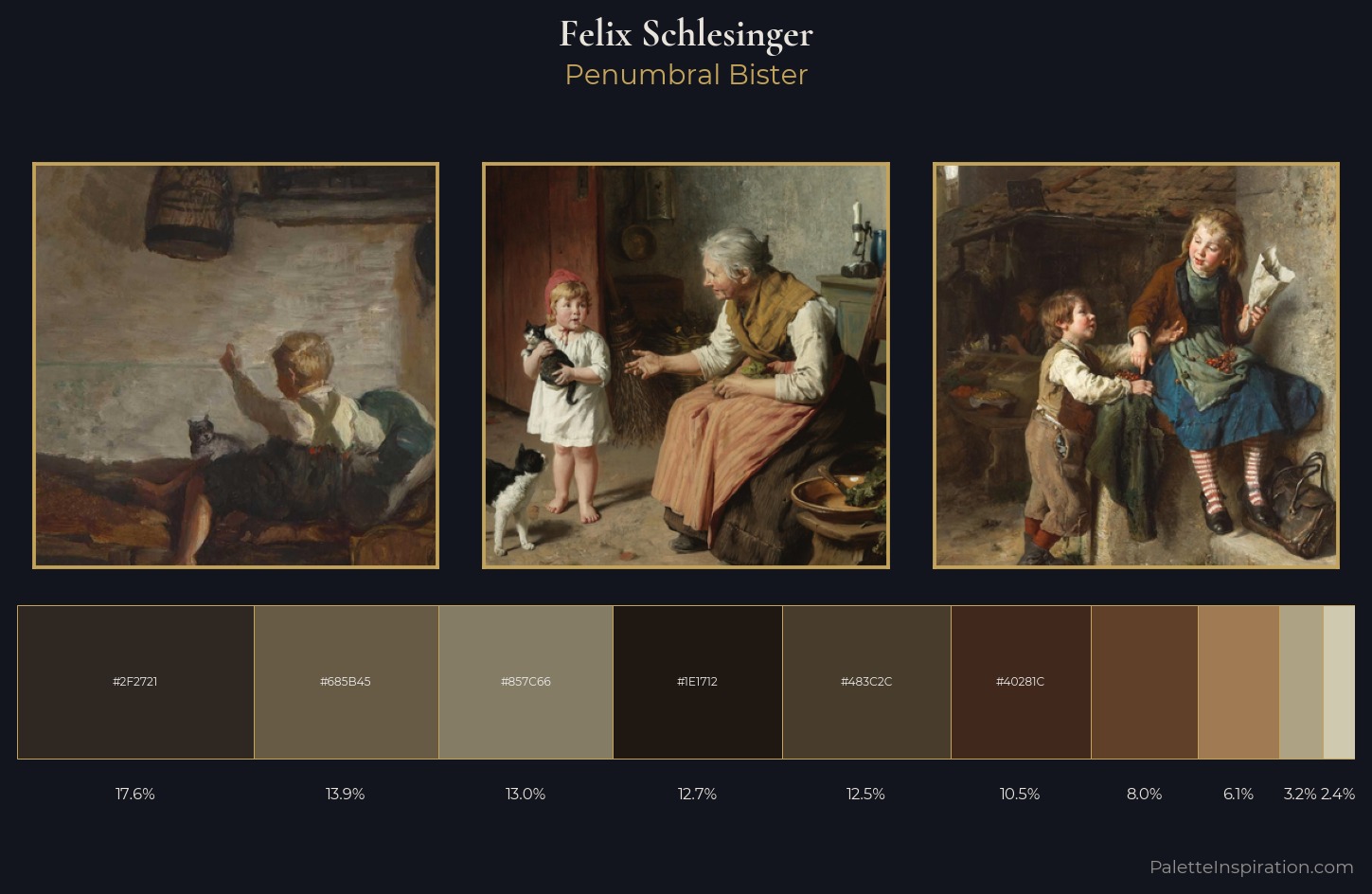Felix Schlesinger Palette 7 — Penumbral Bister
