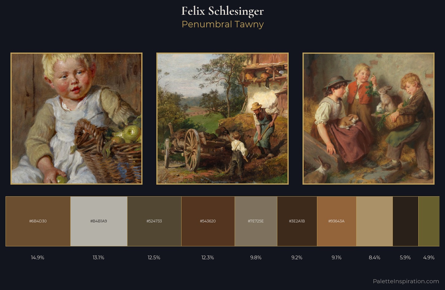 Felix Schlesinger Palette 8 — Penumbral Tawny