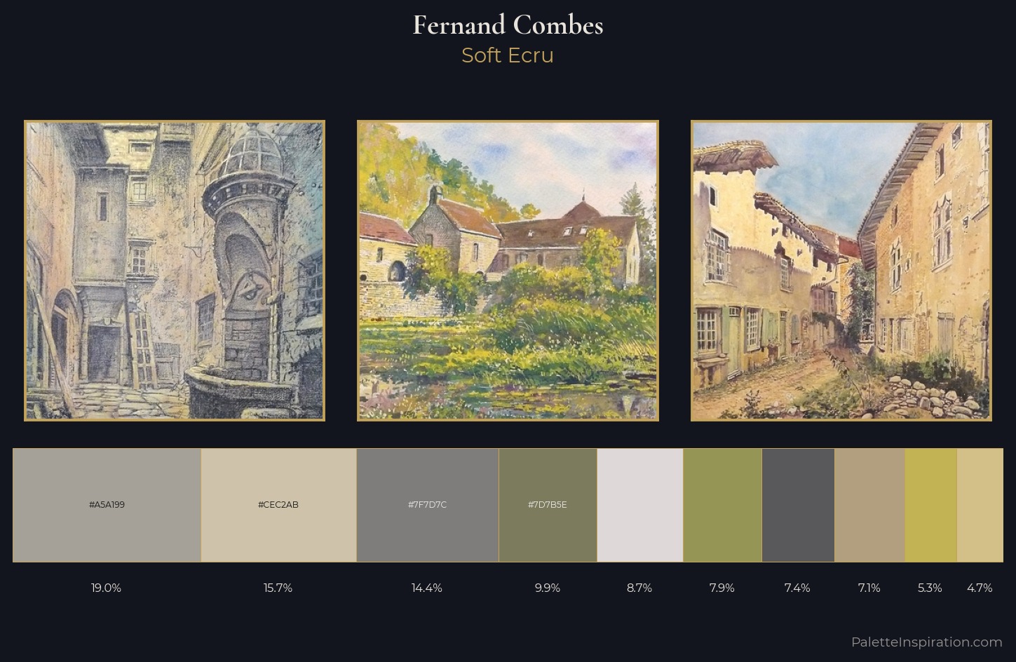 Fernand Combes Palette 2 — Soft Ecru
