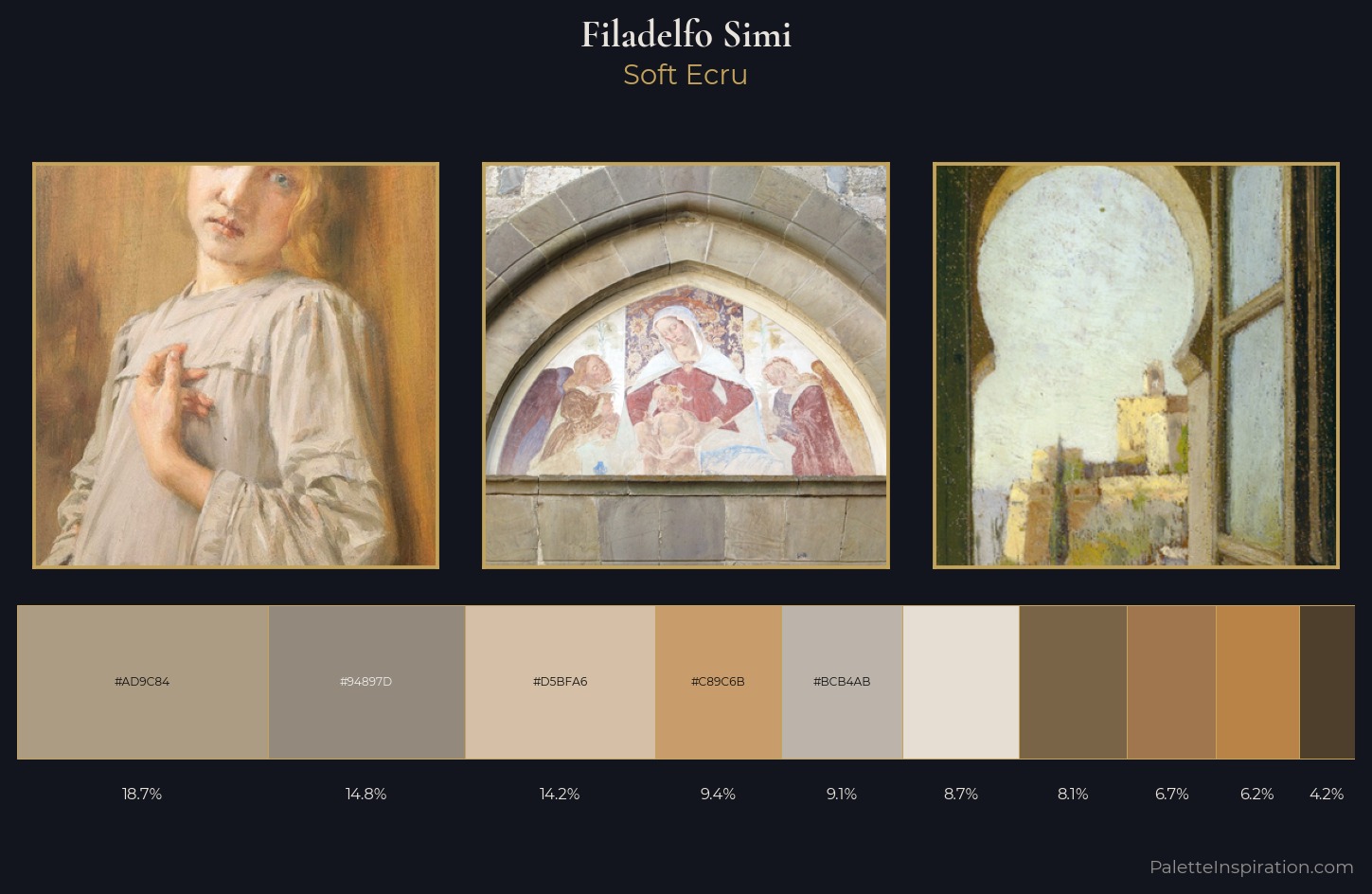 Filadelfo Simi Palette 1 — Soft Ecru