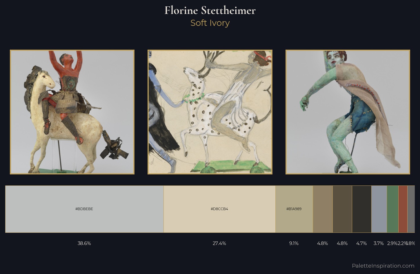 Florine Stettheimer Palette 4 — Soft Ivory