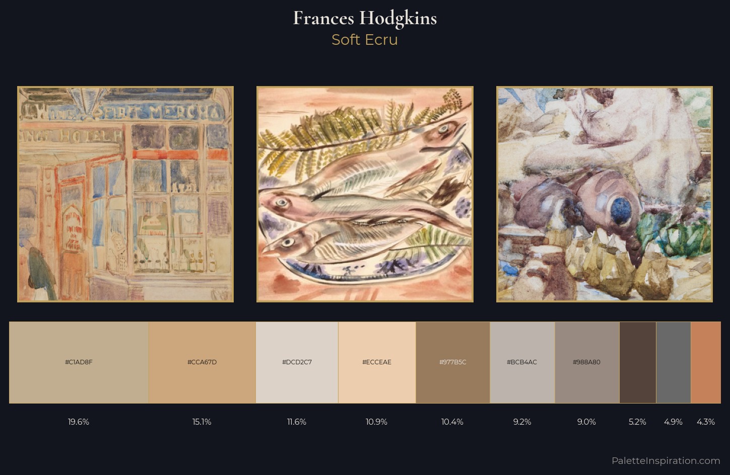 Frances Hodgkins Palette 3 — Soft Ecru