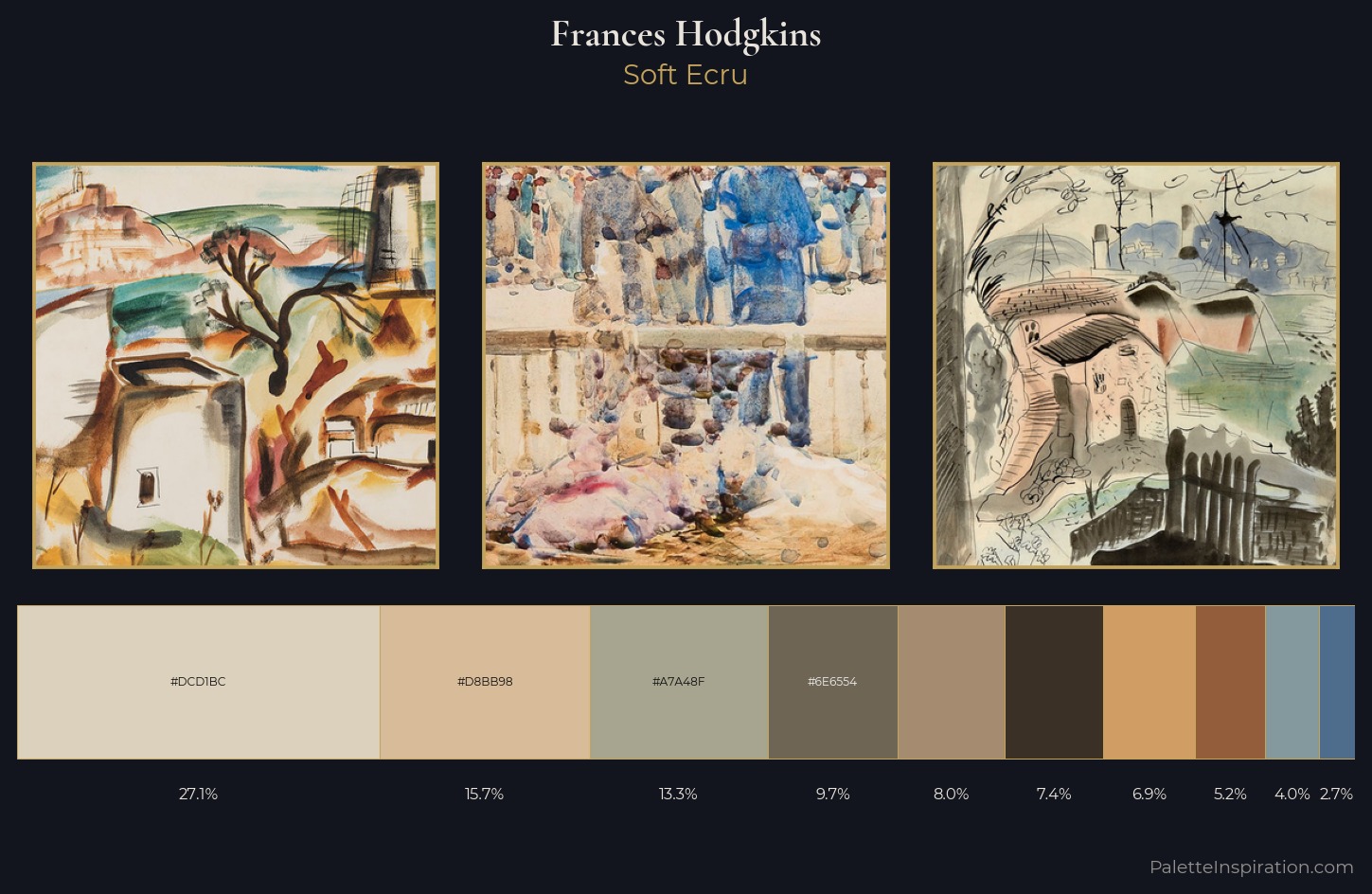 Frances Hodgkins Palette 7 — Soft Ecru