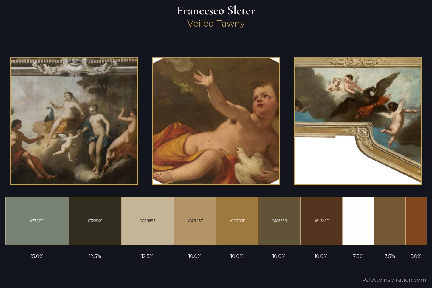 Francesco Sleter Master Palette — Veiled Tawny