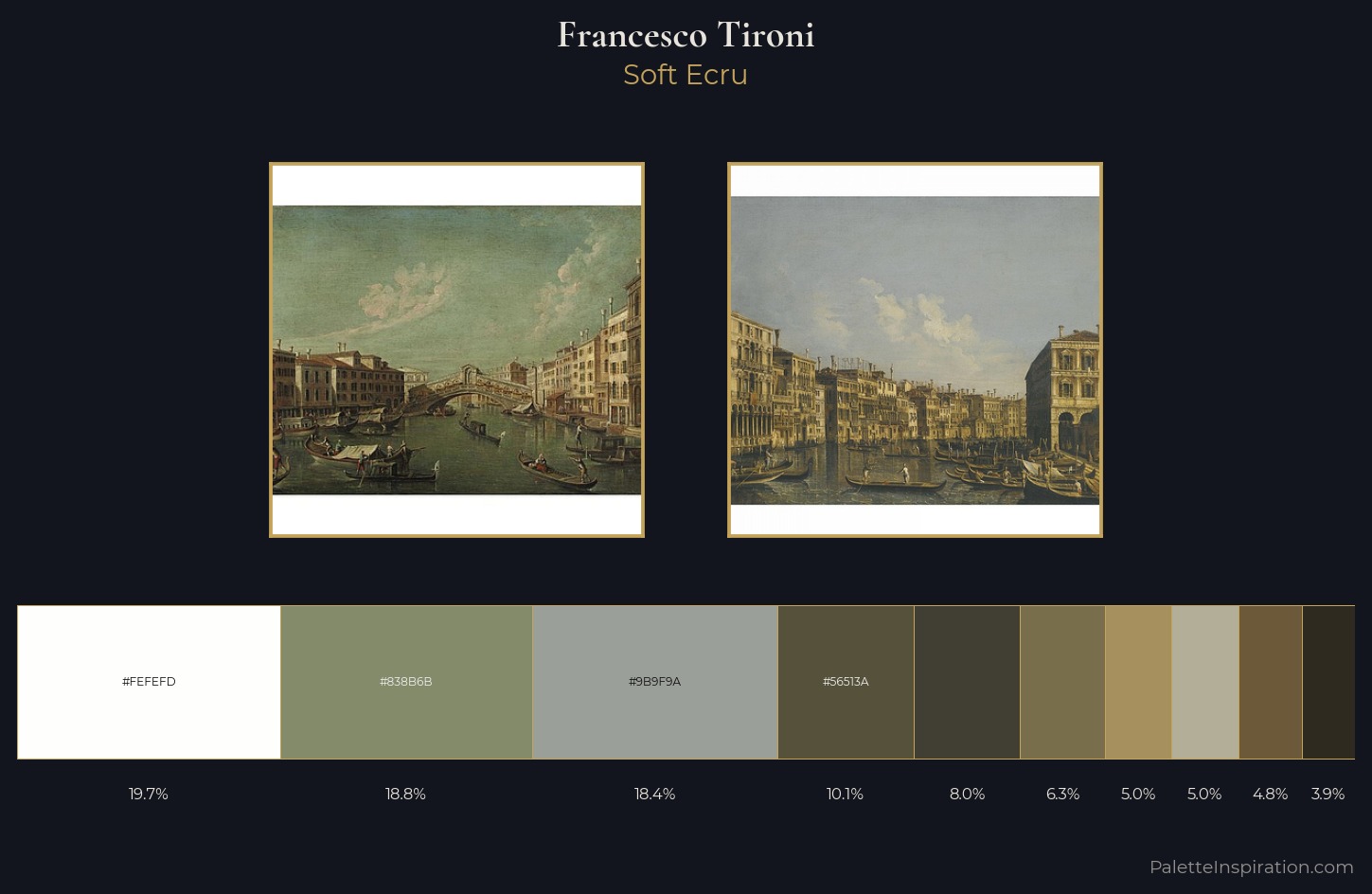 Francesco Tironi Palette 1 — Soft Ecru
