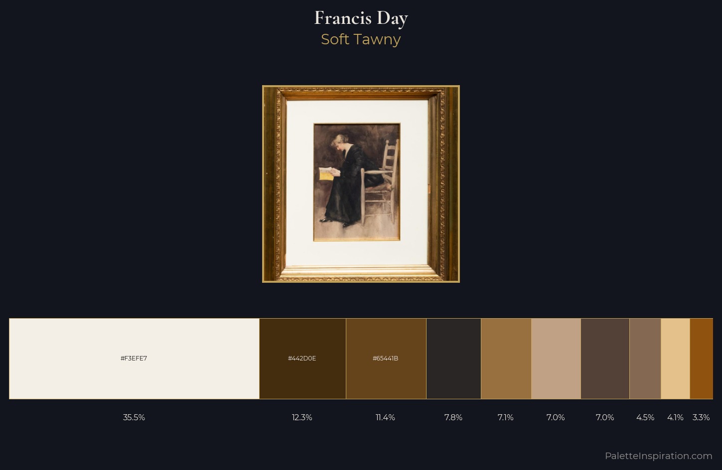 Francis Day Palette 2 — Soft Tawny