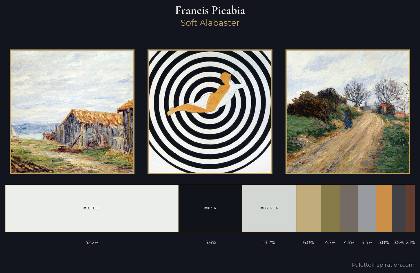 Francis Picabia Palette 6 — Soft Alabaster