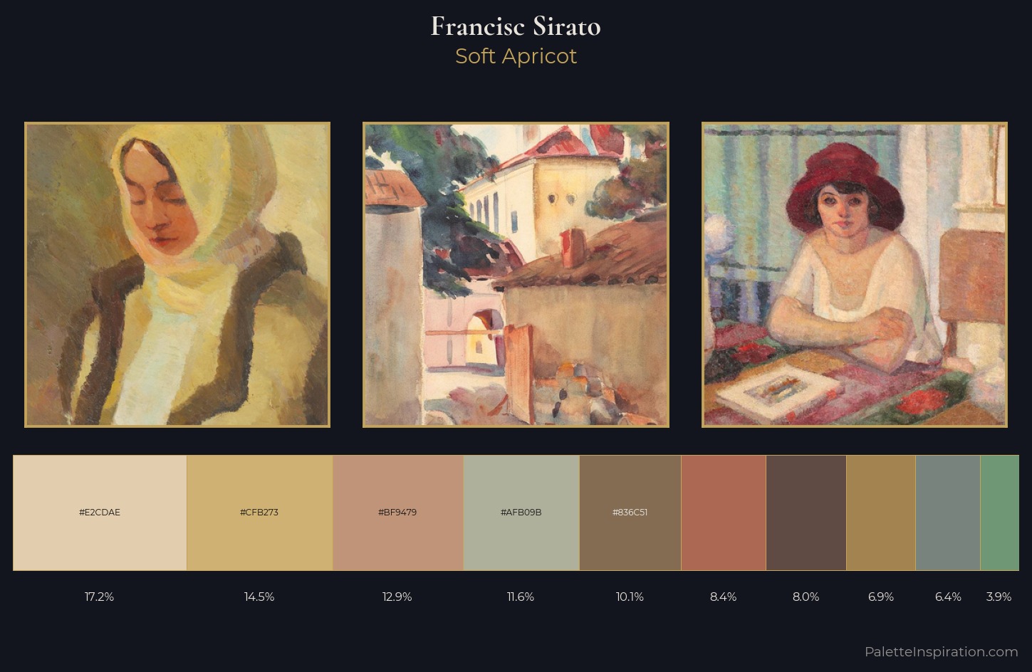 Francisc Sirato Palette 1 — Soft Apricot