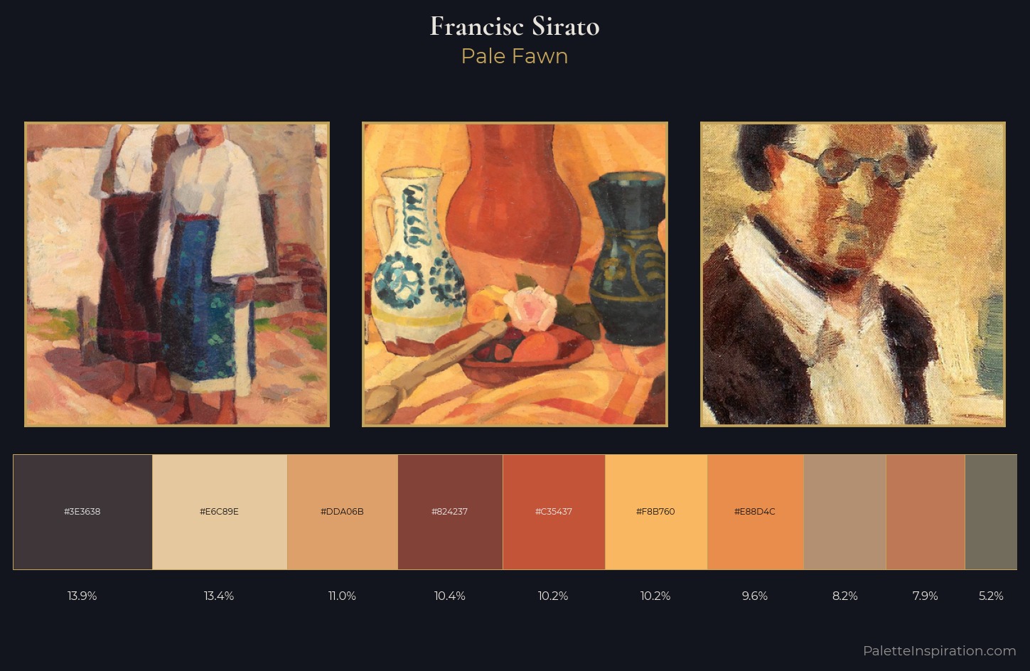 Francisc Sirato Palette 3 — Pale Fawn