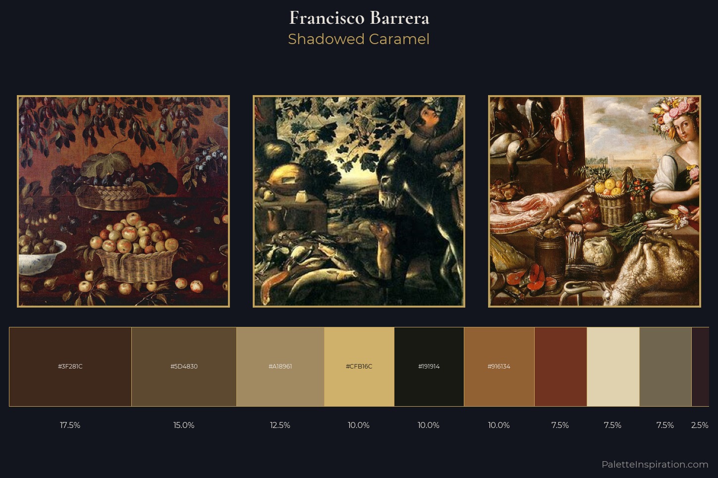 Francisco Barrera Master Palette