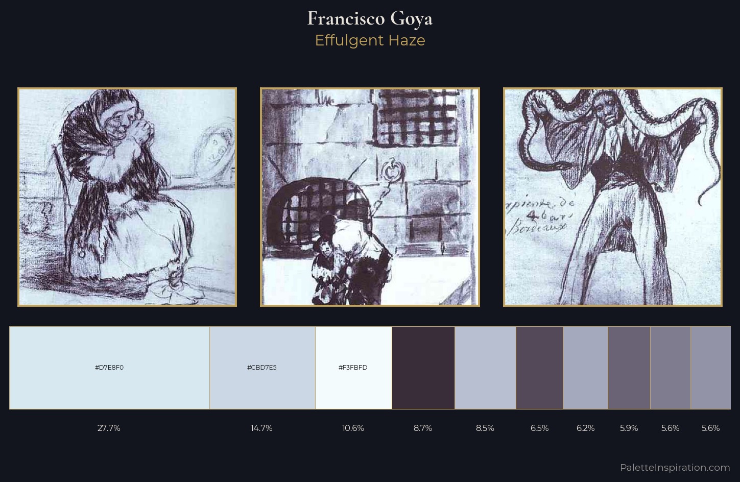 Francisco Goya Palette 1 — Effulgent Haze