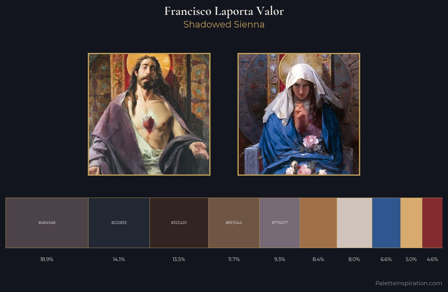 Francisco Laporta Valor Palette 1 — Shadowed Sienna