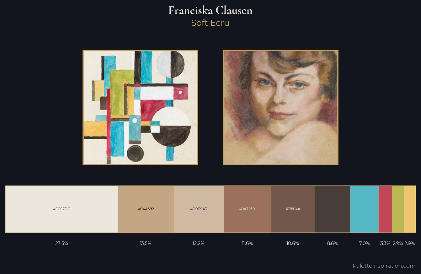 Franciska Clausen Palette 1 — Soft Ecru