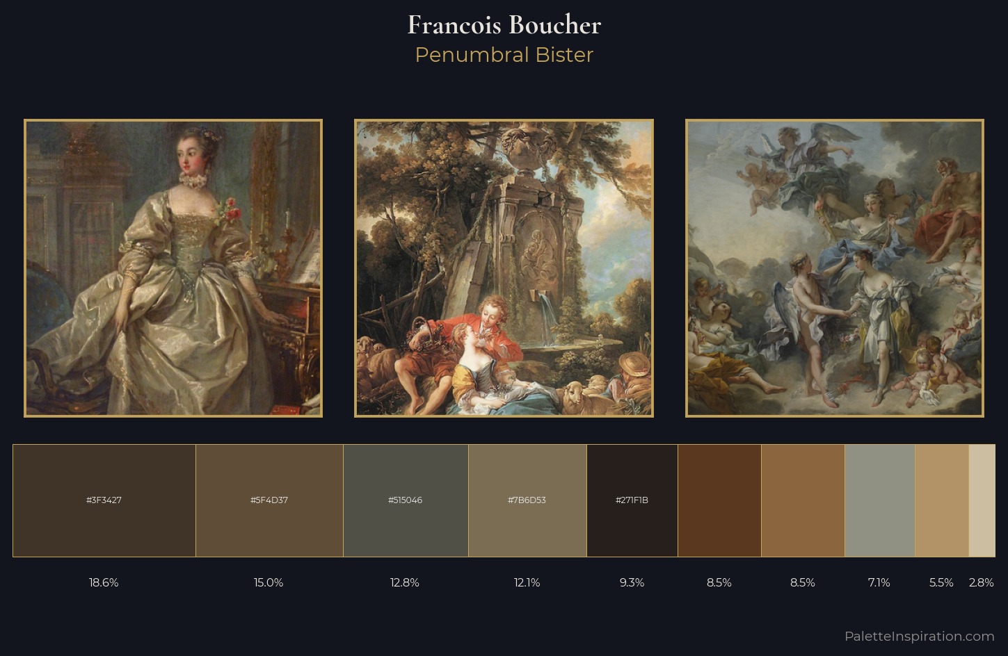 Francois Boucher Palette 7 — Penumbral Bister