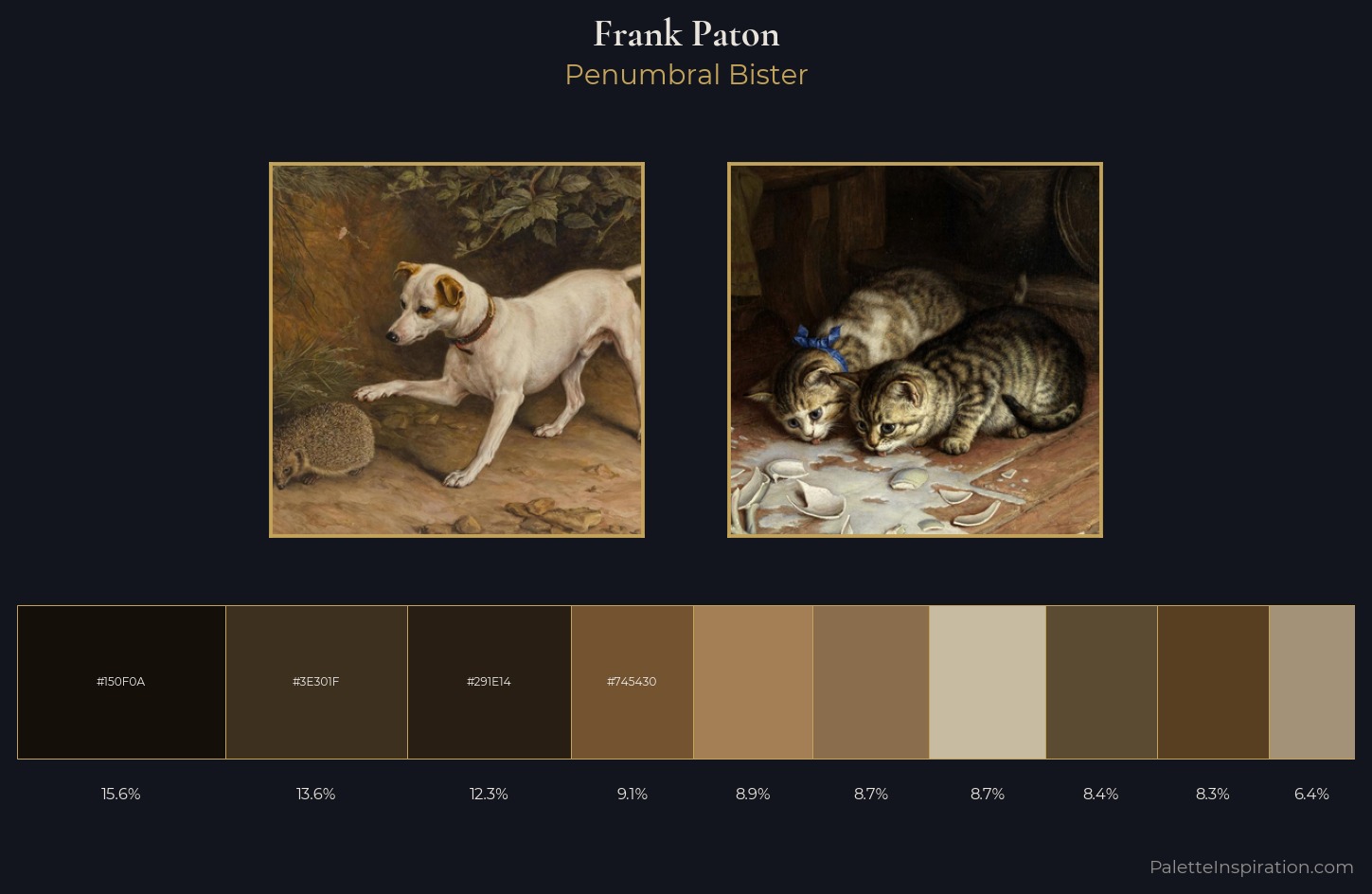 Frank Paton Palette 5 — Penumbral Bister