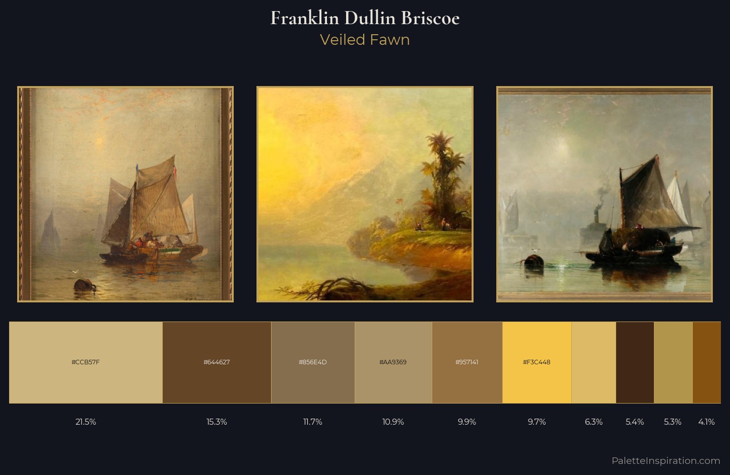 Franklin Dullin Briscoe Palette 2 — Veiled Fawn