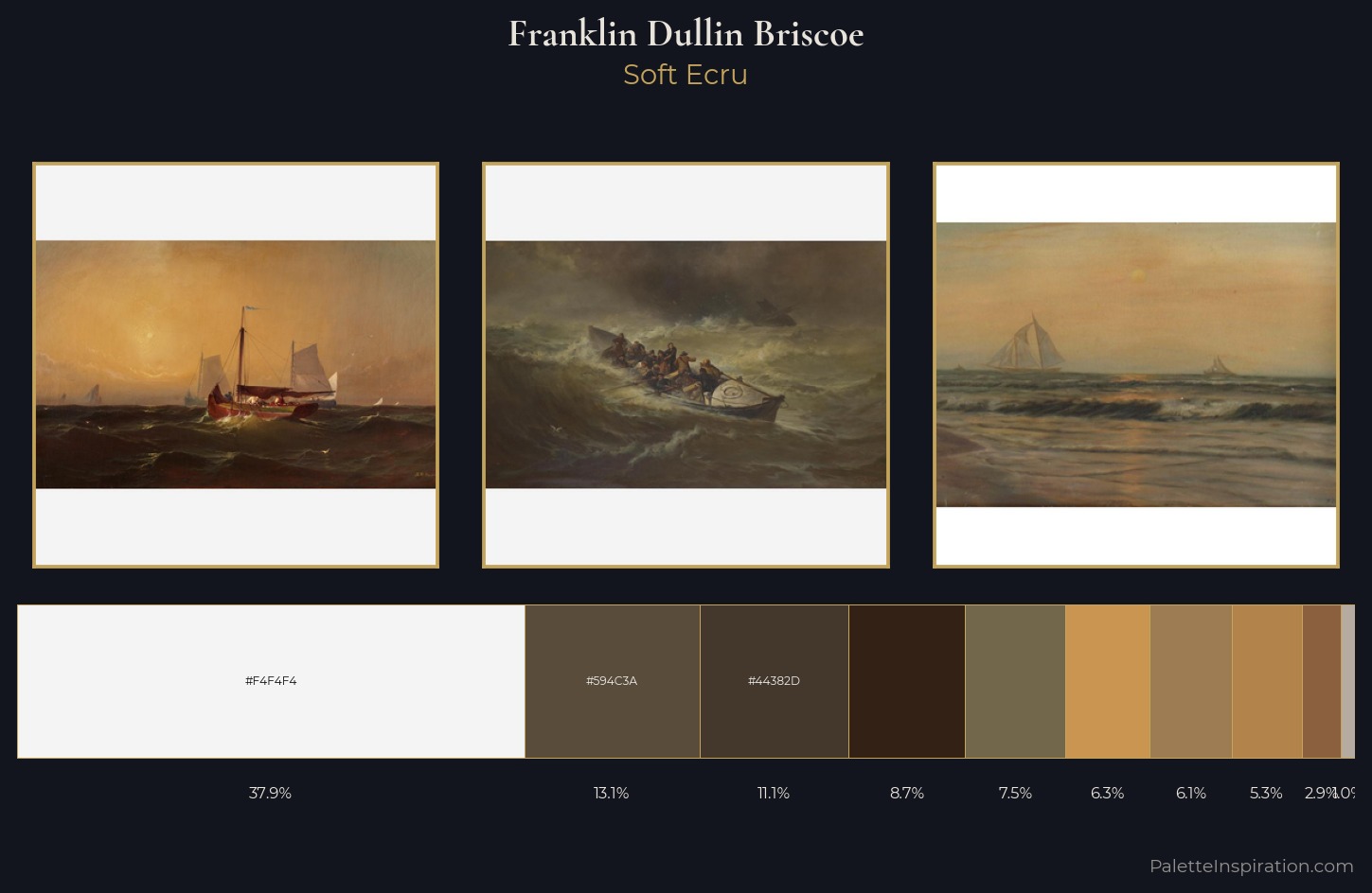Franklin Dullin Briscoe Palette 3 — Soft Ecru