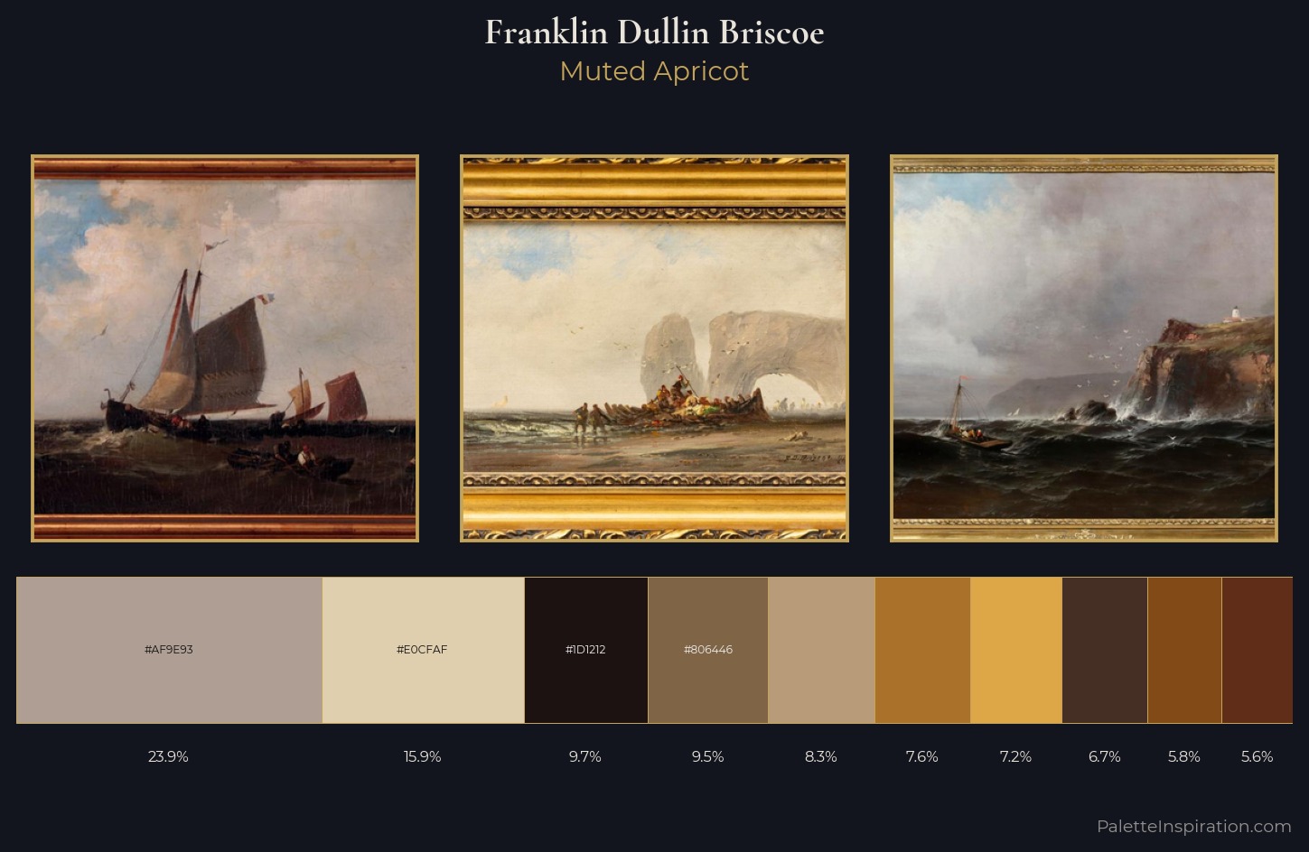 Franklin Dullin Briscoe Palette 4 — Muted Apricot