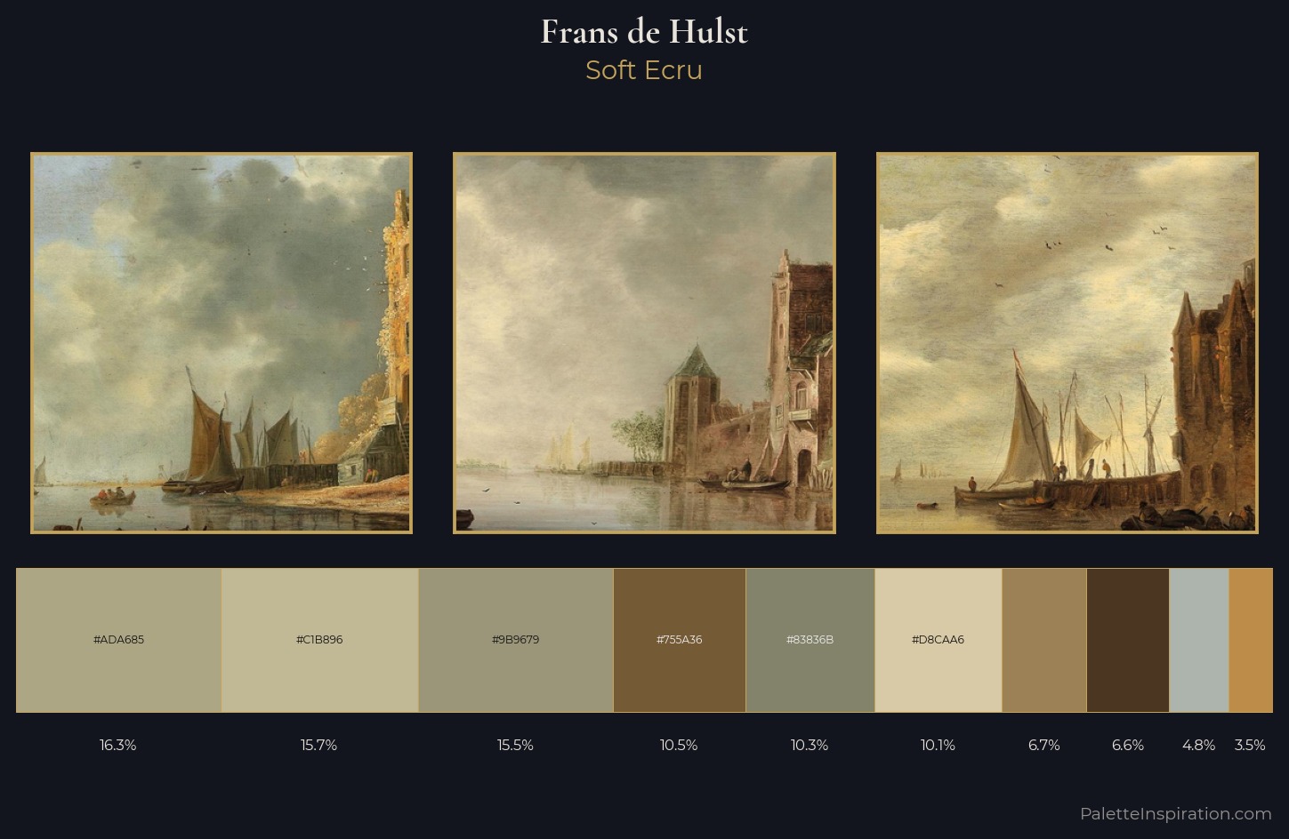 Frans de Hulst Palette 1 — Soft Ecru