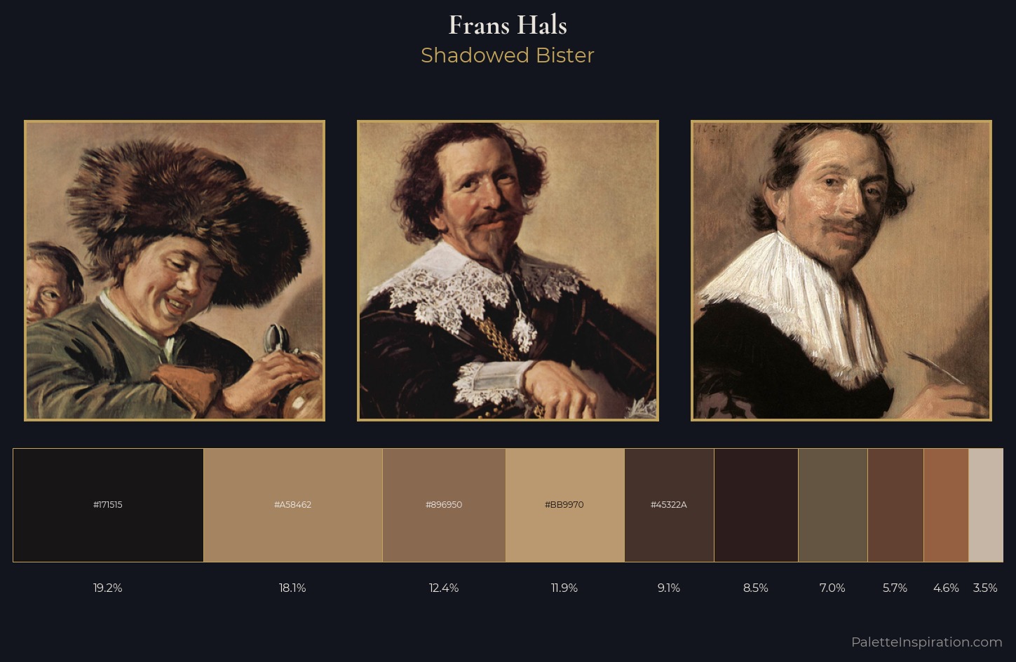 Frans Hals Palette 12 — Shadowed Bister