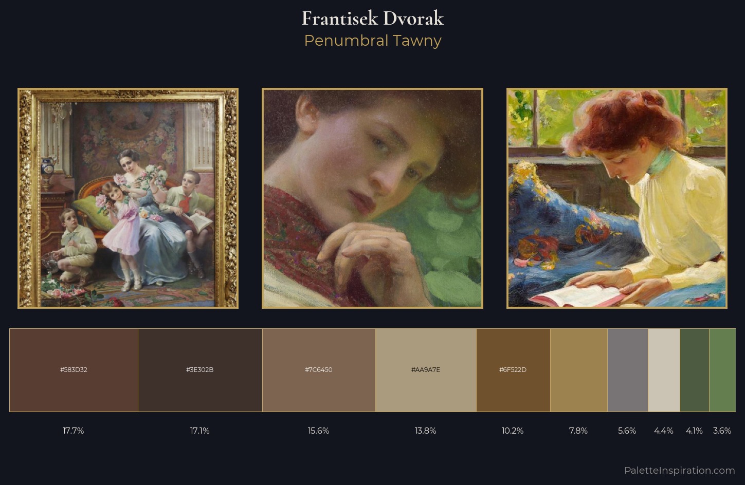 Frantisek Dvorak Palette 3 — Penumbral Tawny