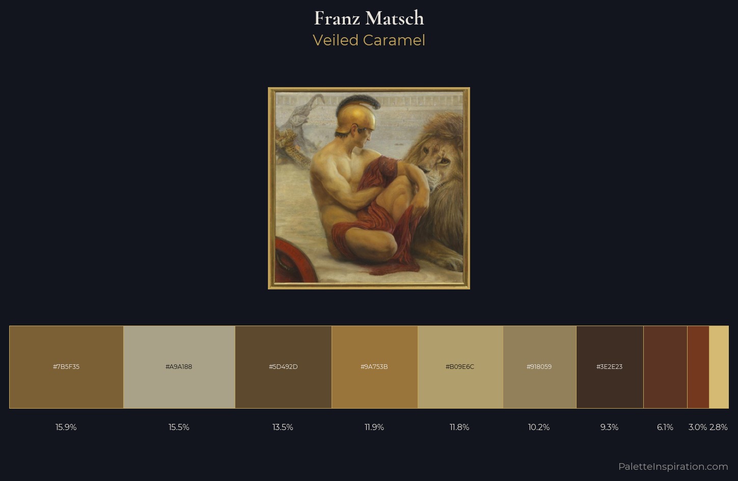 Franz Matsch Palette 2 — Veiled Caramel