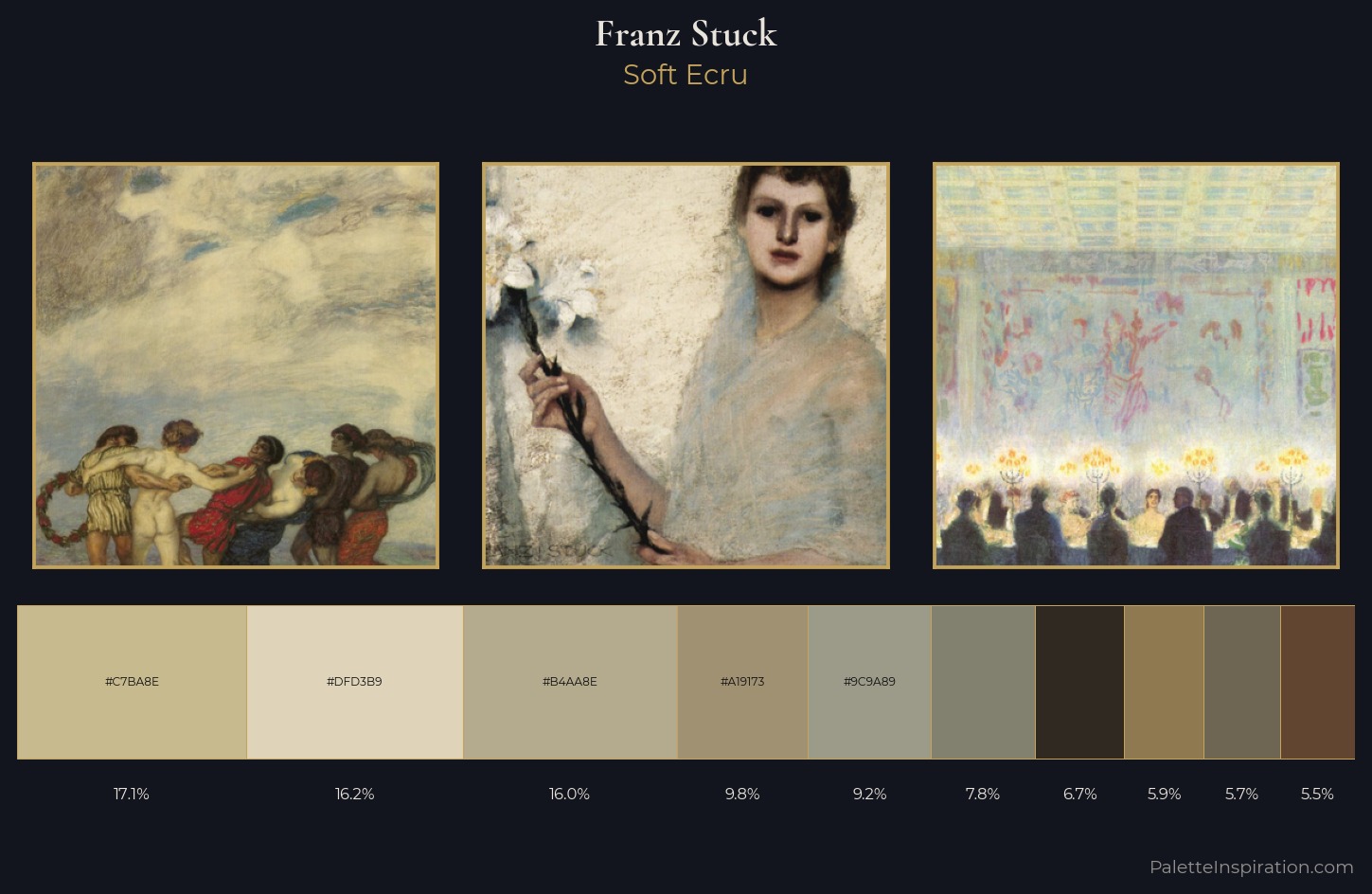 Franz Stuck Palette 2 — Soft Ecru