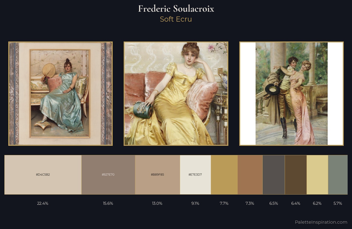 Frederic Soulacroix Palette 1 — Soft Ecru