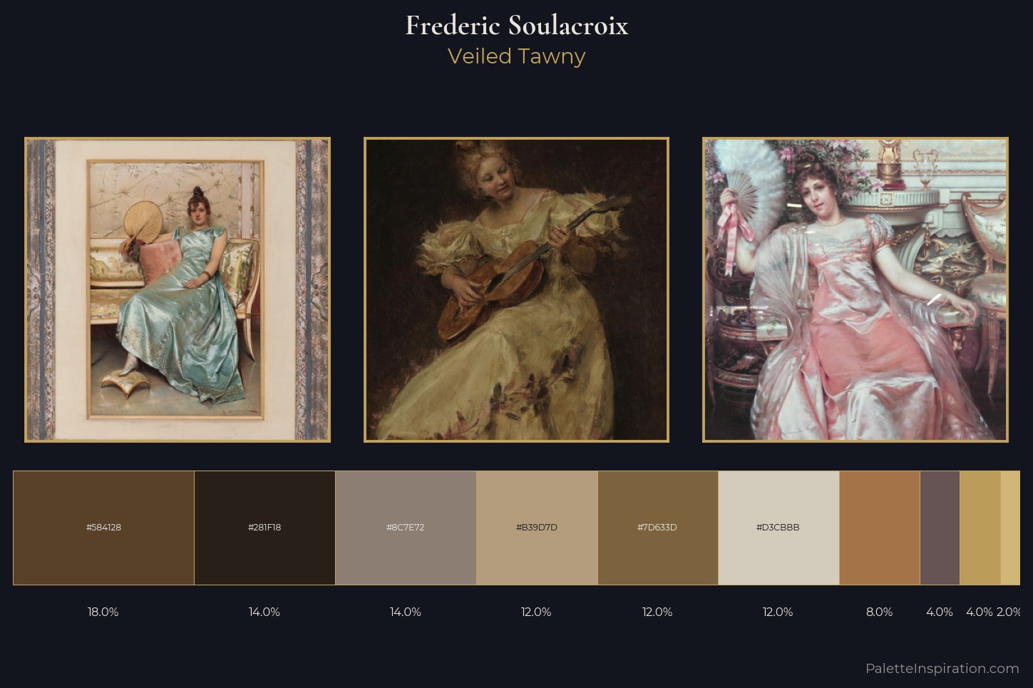 Frederic Soulacroix Master Palette — Veiled Tawny