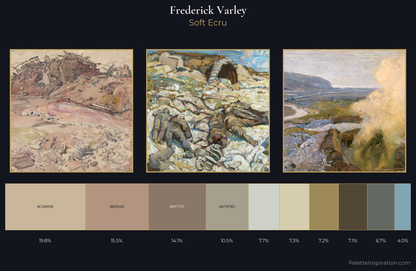 Frederick Varley Palette 1 — Soft Ecru