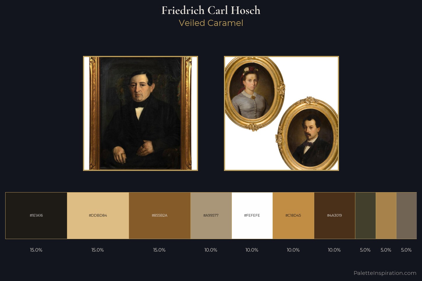 Friedrich Carl Hosch Master Palette — Veiled Caramel