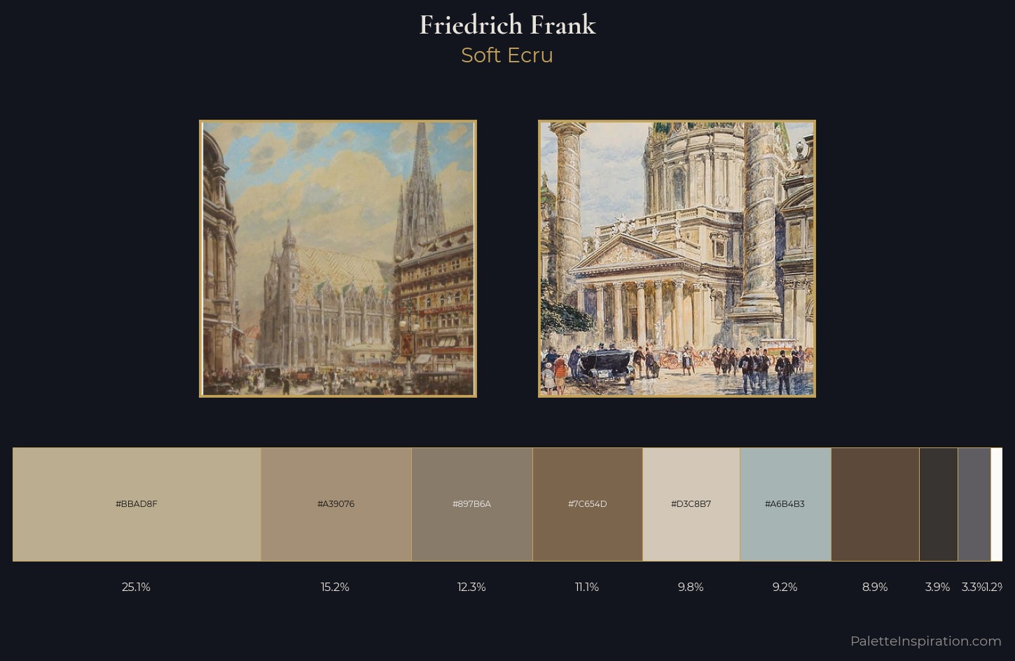 Friedrich Frank Palette 3 — Soft Ecru