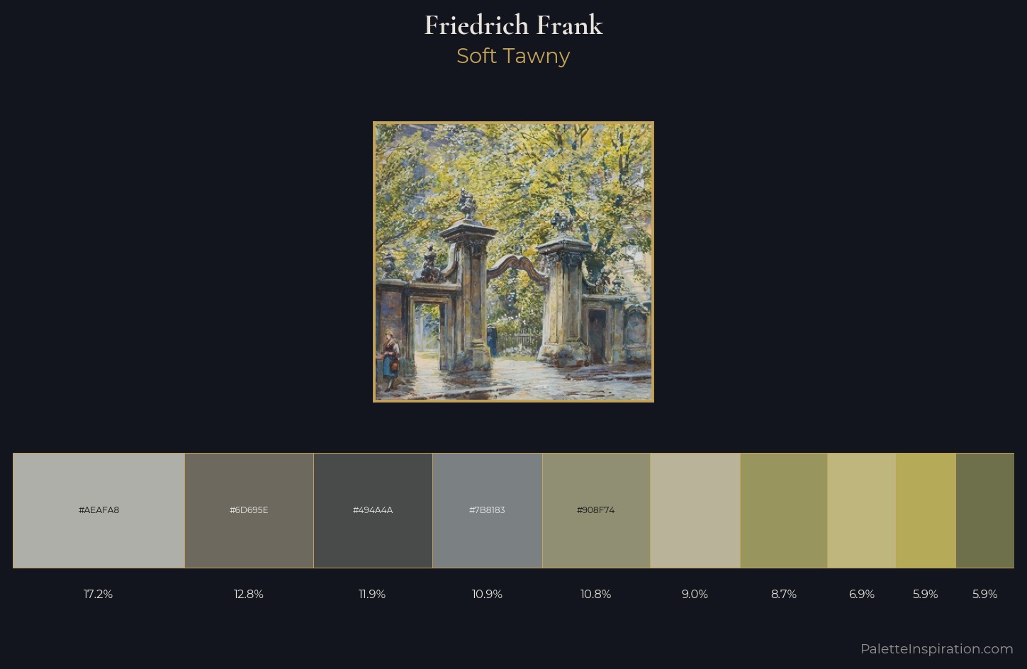 Friedrich Frank Palette 4 — Soft Tawny