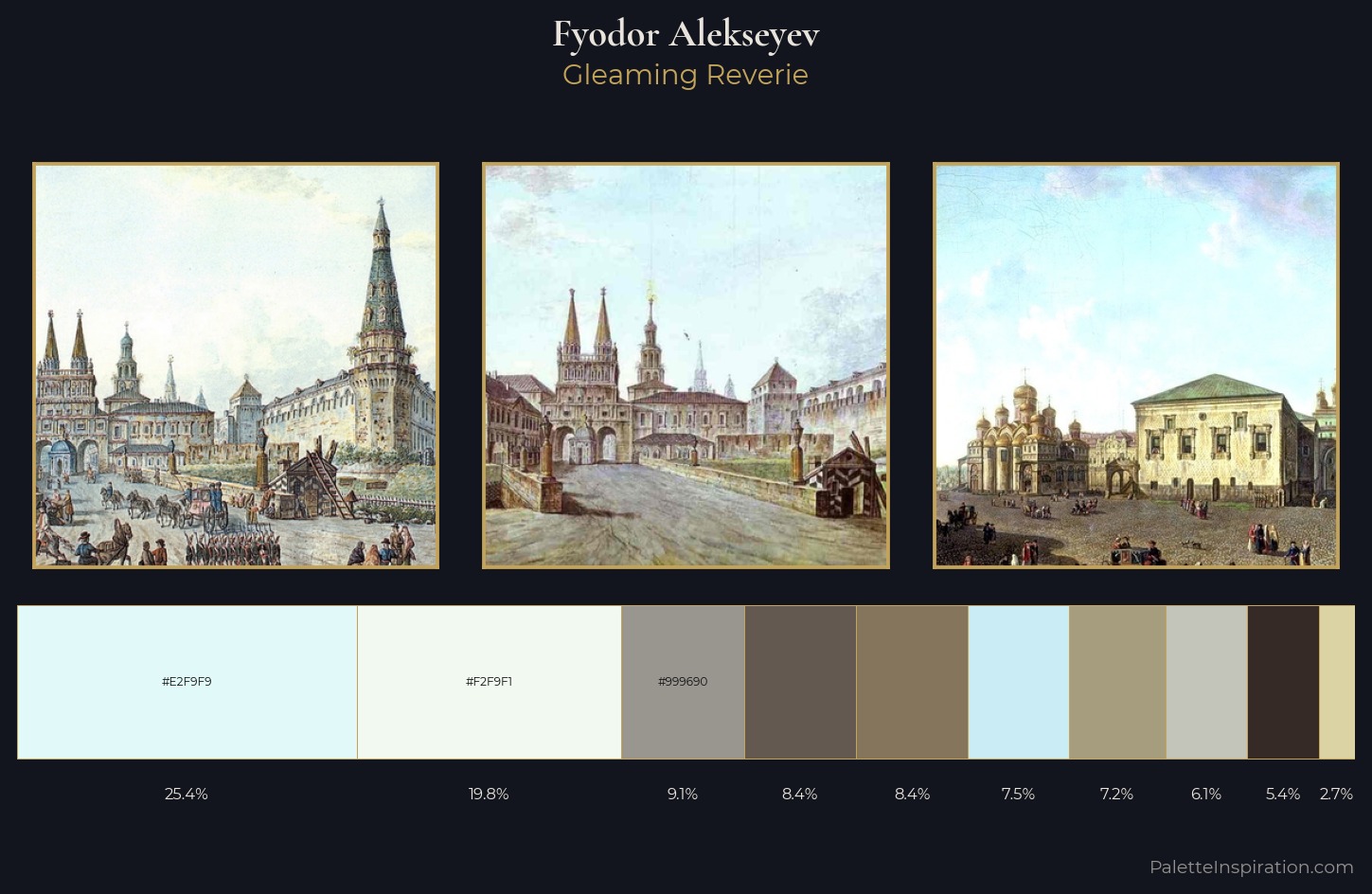 Fyodor Alekseyev Palette 1 — Gleaming Reverie