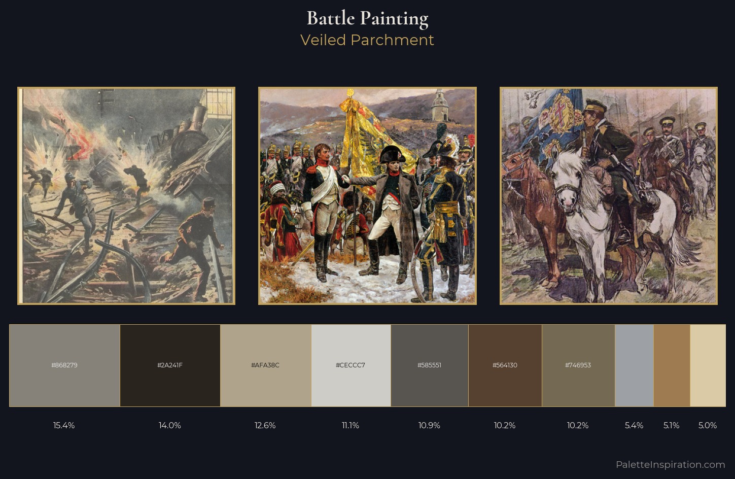 battle painting Palette 7 — Veiled Parchment