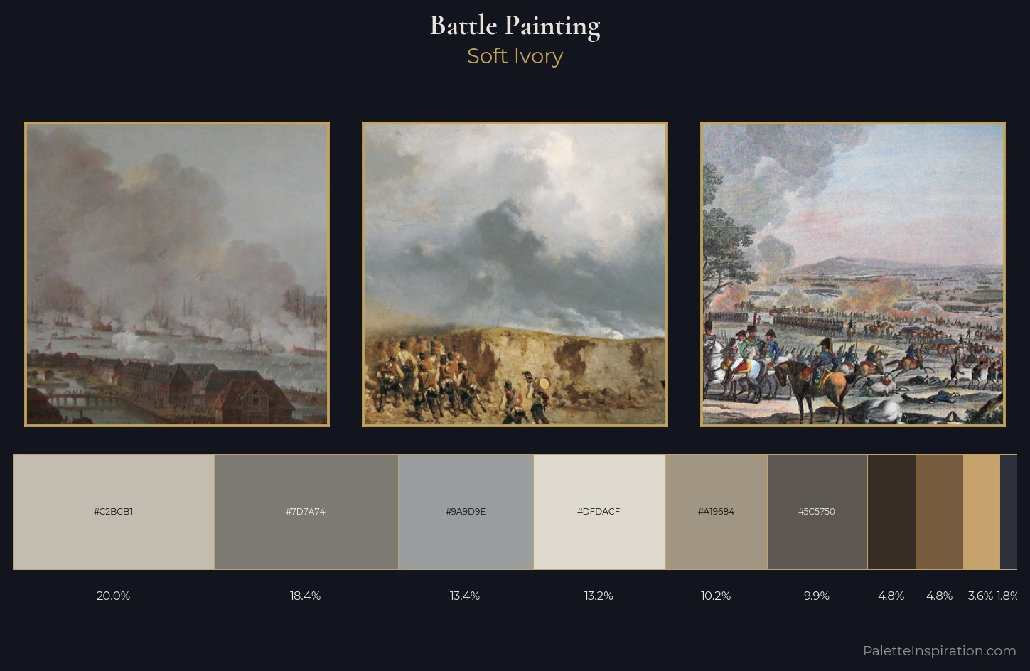 battle painting Palette 8 — Soft Ivory